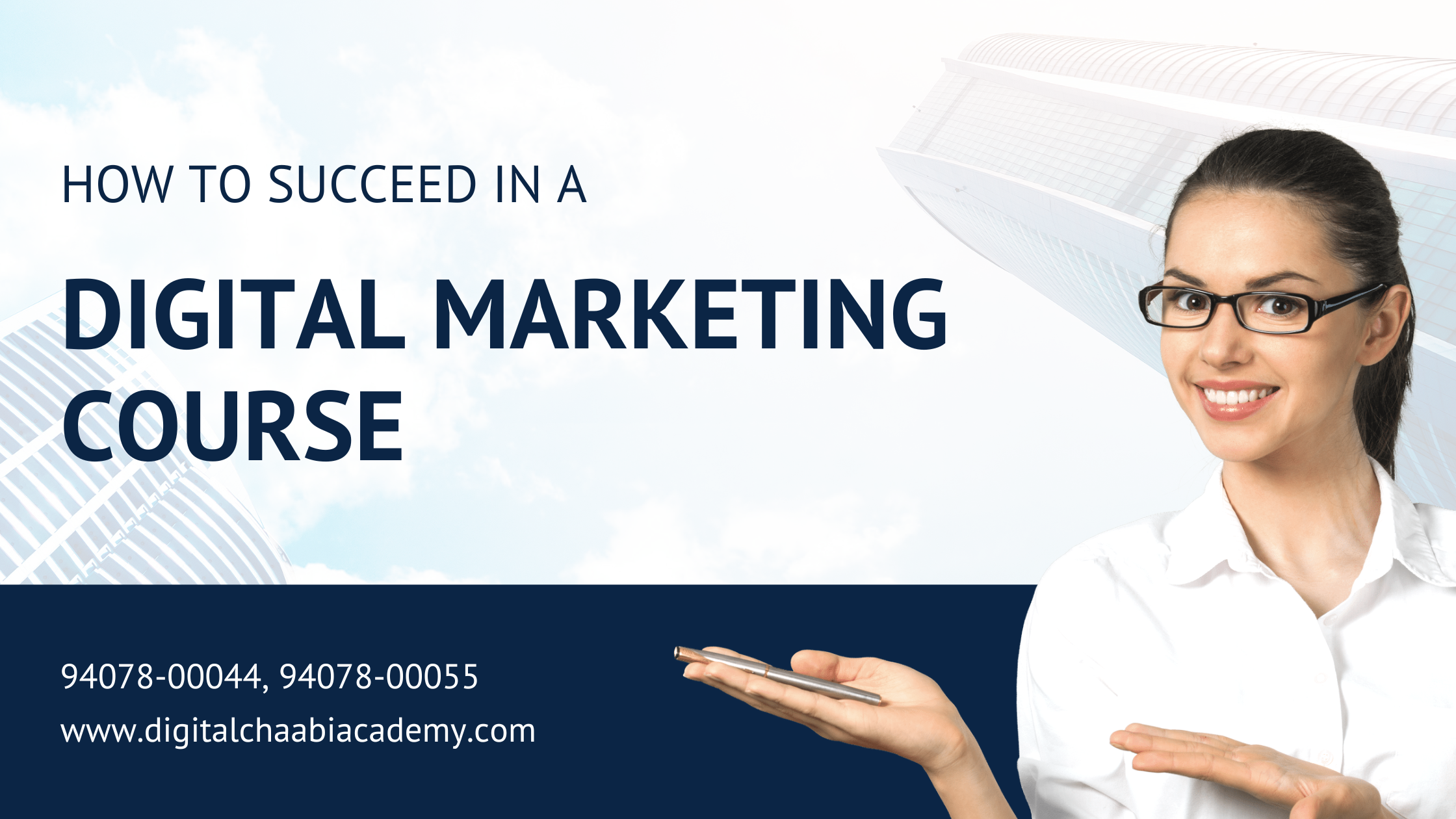 How to Succeed in a digital marketing course