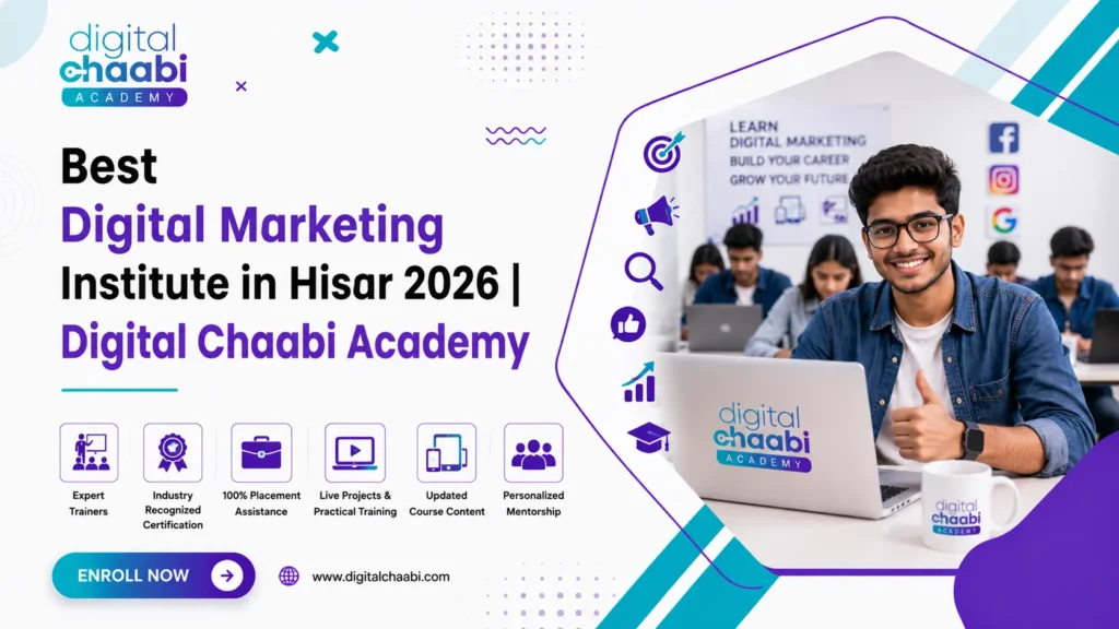 Best Digital Marketing Institute in Hisar 2026 Digital Chaabi Academy