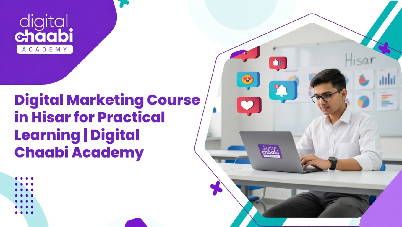 Digital Marketing Course in Hisar for Practical Learning Digital Chaabi Academy