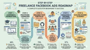 Step by step guide to start freelance jobs using Facebook ads skills for beginners