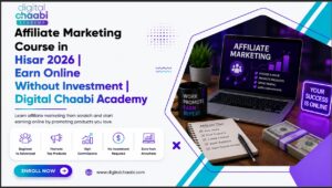 Affiliate Marketing Course in Hisar 2026 Earn Online Without Investment Digital Chaabi Academy