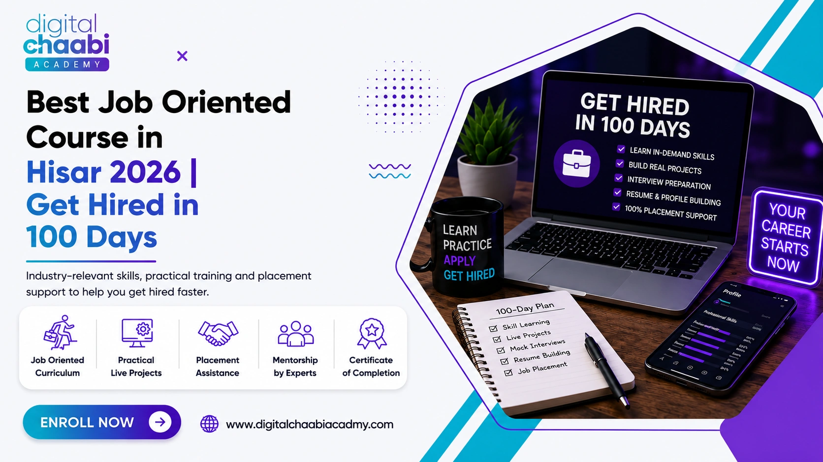 Best Job Oriented Course in Hisar 2026 | Get Hired in 100 Days