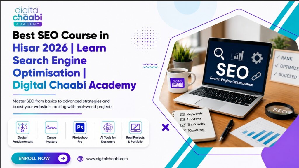 Best SEO Course in Hisar 2026 Learn Search Engine Optimisation Digital Chaabi Academy