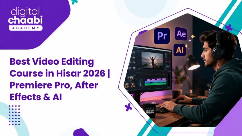 Best Video Editing Course in Hisar 2026 Premiere Pro, After Effects & AI