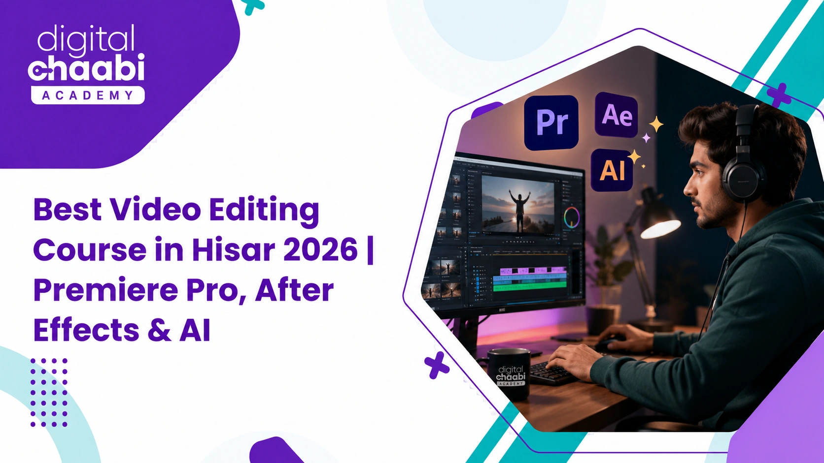 Best Video Editing Course in Hisar 2026 Premiere Pro, After Effects & AI