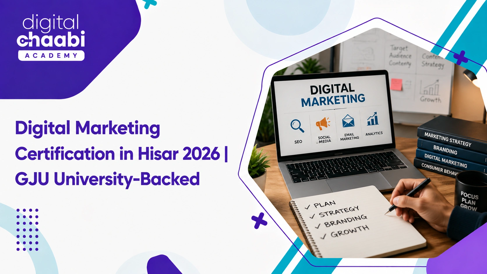 Digital Marketing Certification in Hisar 2026 GJU University-Backed