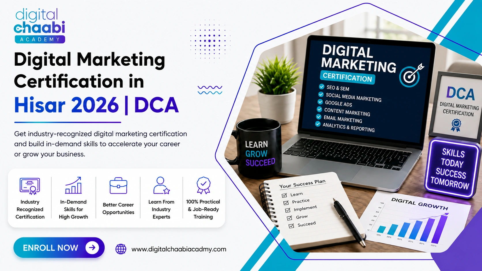 Digital Marketing Certification in Hisar 2026 | DCA