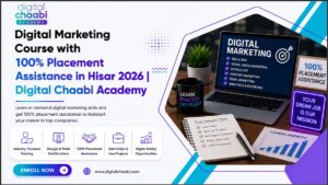 Digital Marketing Course with 100% Placement Assistance in Hisar 2026 Digital Chaabi Academy