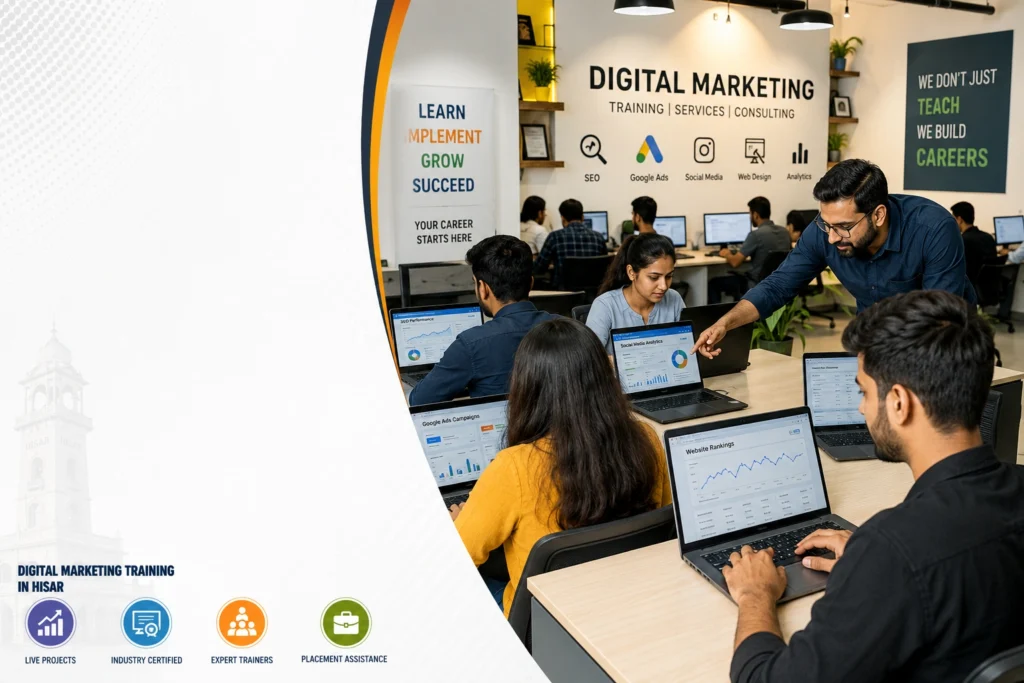 Digital Marketing Course with Placement in Hisar 