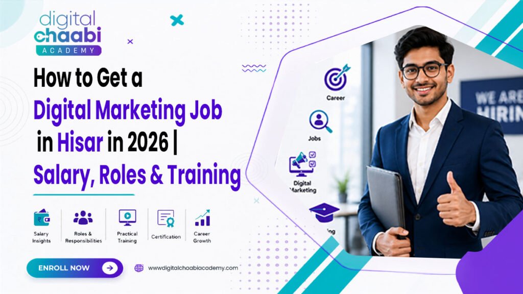 How to Get a Digital Marketing Jobs in Hisar in 2026 | Salary, Roles & Training