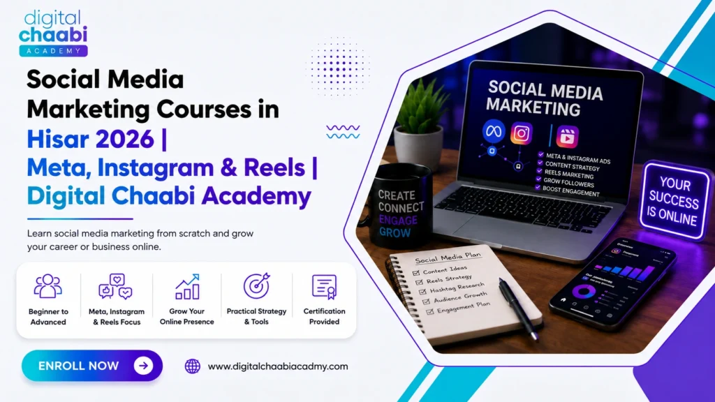 Social Media Marketing Courses in Hisar 2026 | Meta, Instagram & Reels | Digital Chaabi Academy