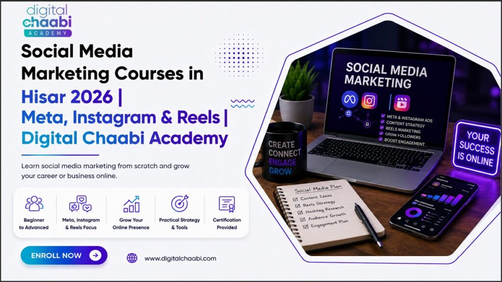 Social Media Marketing Courses in Hisar 2026 Meta, Instagram & Reels Digital Chaabi Academy