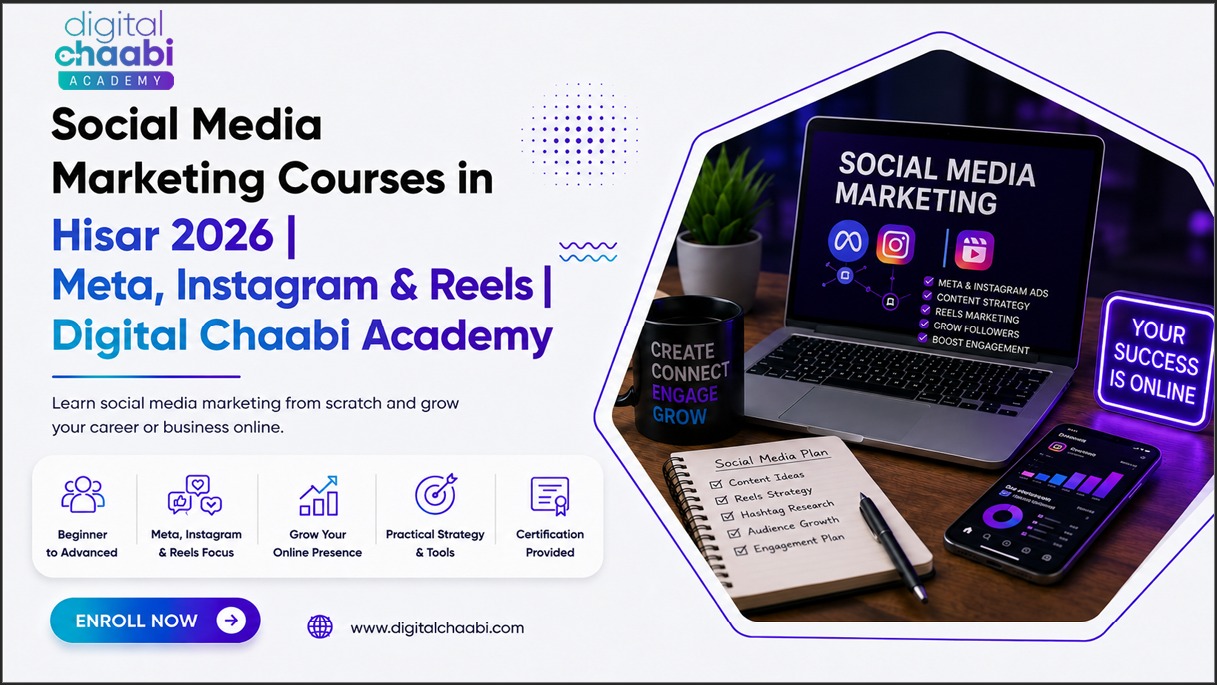 Social Media Marketing Courses in Hisar 2026 Meta, Instagram & Reels Digital Chaabi Academy