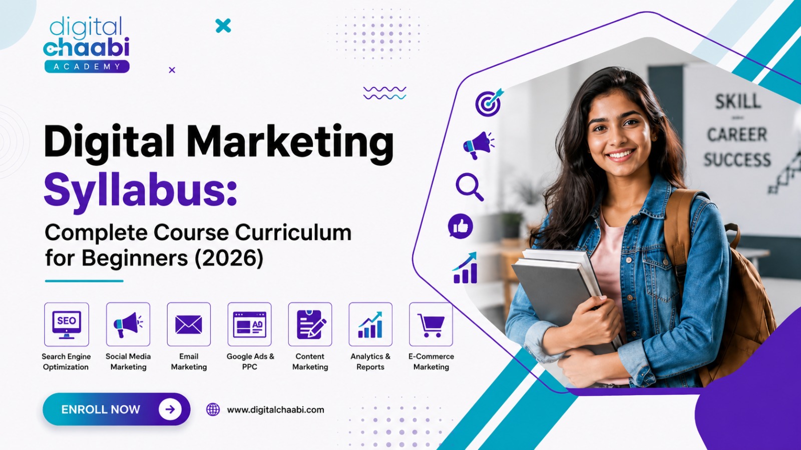 Digital Marketing Syllabus Complete Course Curriculum for Beginners (2026)