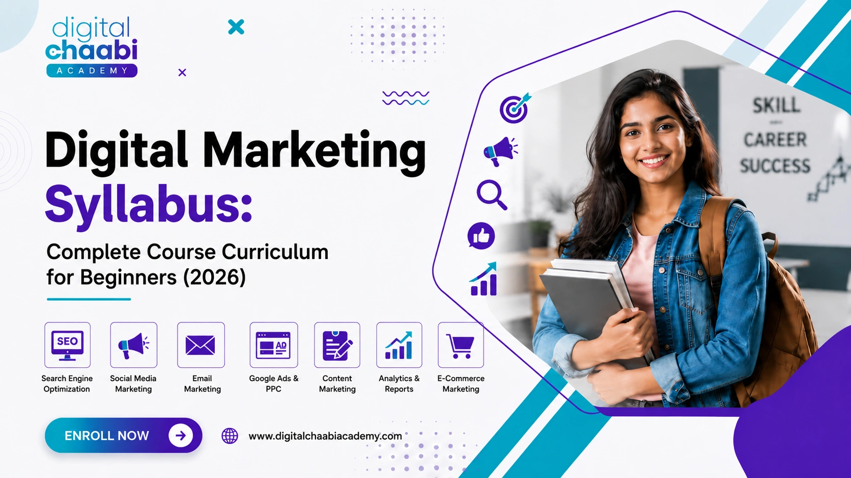 Digital Marketing Syllabus: Complete Course Curriculum for Beginners (2026)