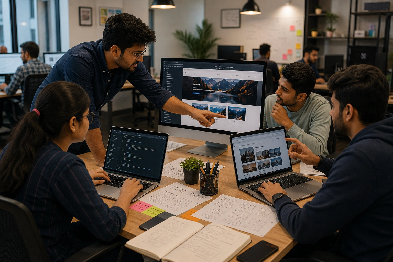 Live Projects & Practical Website Development