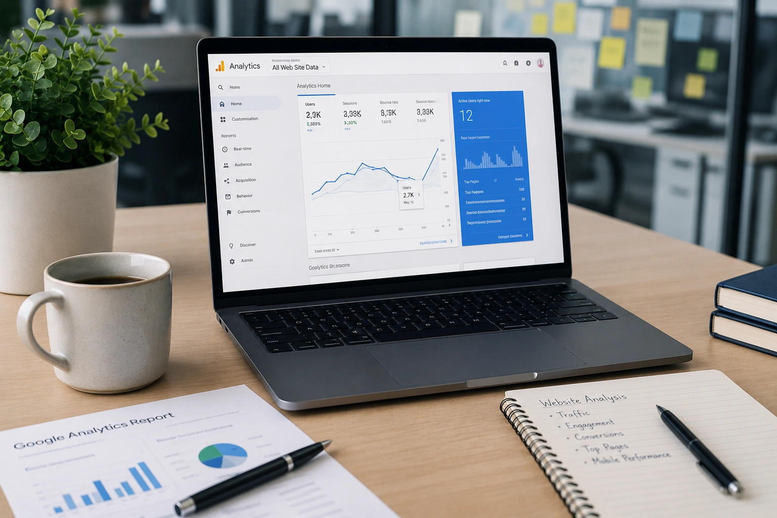 google analytics and reporting