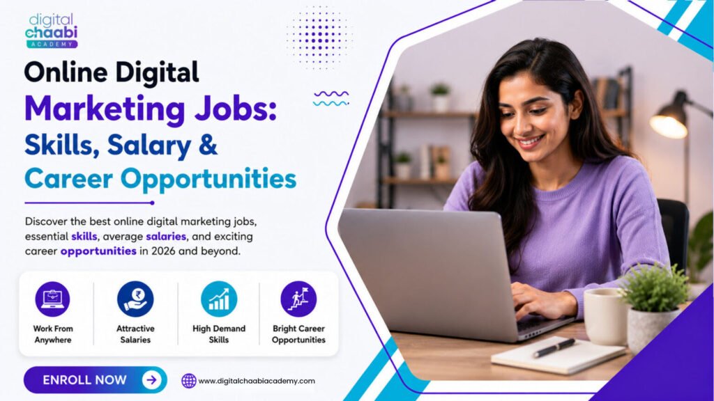 Online Digital Marketing Jobs: Skills, Salary & Career Opportunities