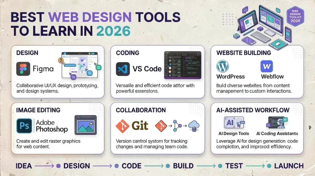 Essential Web Design Tools to Learn in 2026