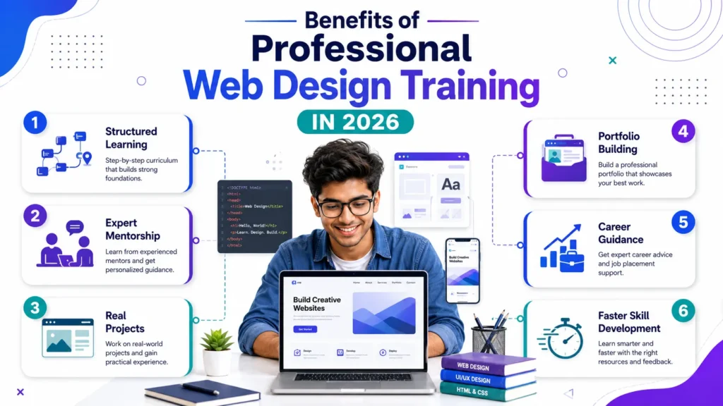 Top Benefits of Professional Web Design Training i