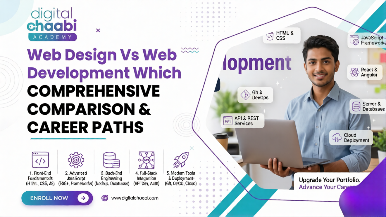 Web Design vs Web Development Which Course Should You Choose