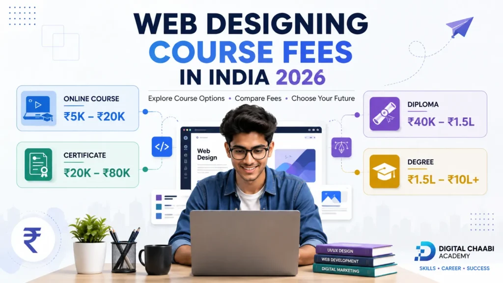 Web Designing Course Fees in India