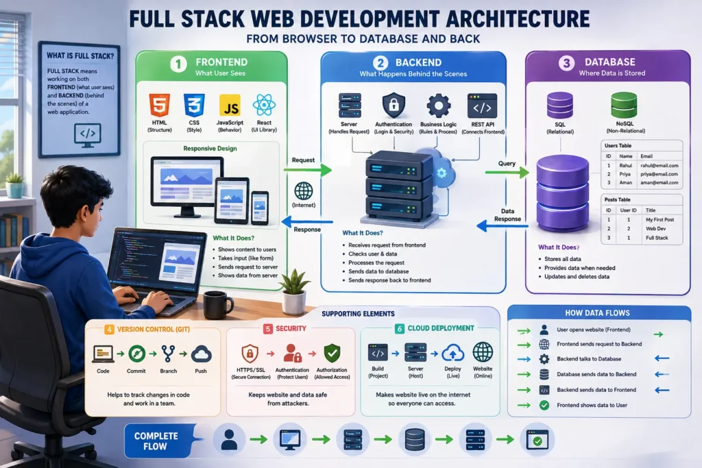 Web Development Syllabus : Complete Beginner to Advanced Roadmap