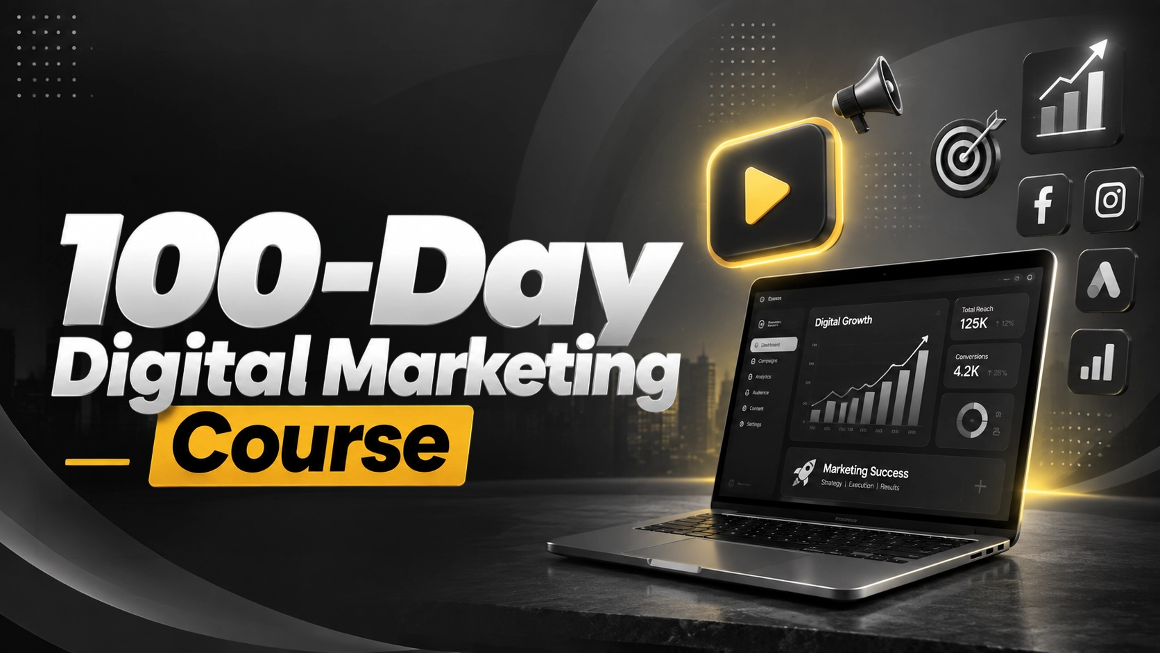 100-Day Digital Marketing Course