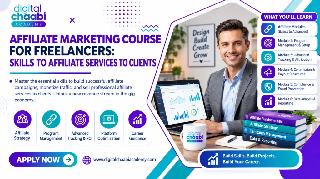 Affiliate Marketing Course for Freelancers Skills to Offer Affiliate Services to Clients