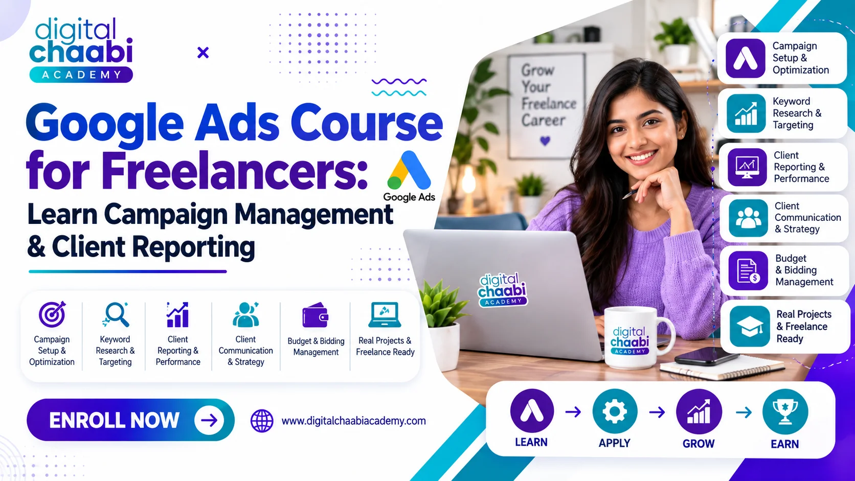 Google Ads Course for Freelancers Learn Campaign Management & Client Reporting