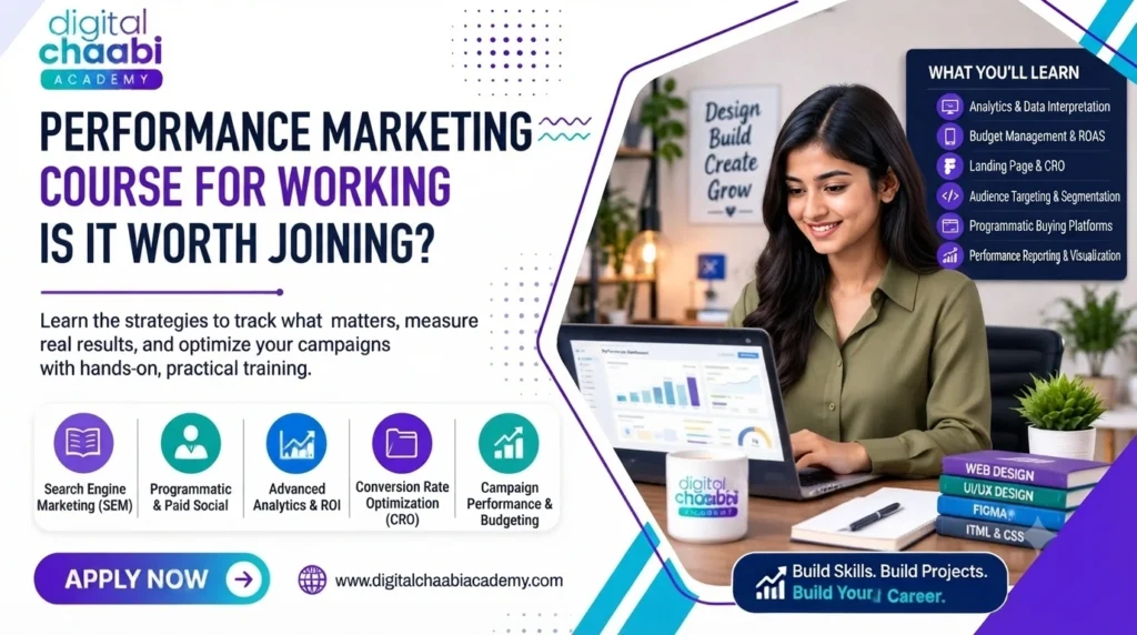 Performance Marketing Course for Working Professionals