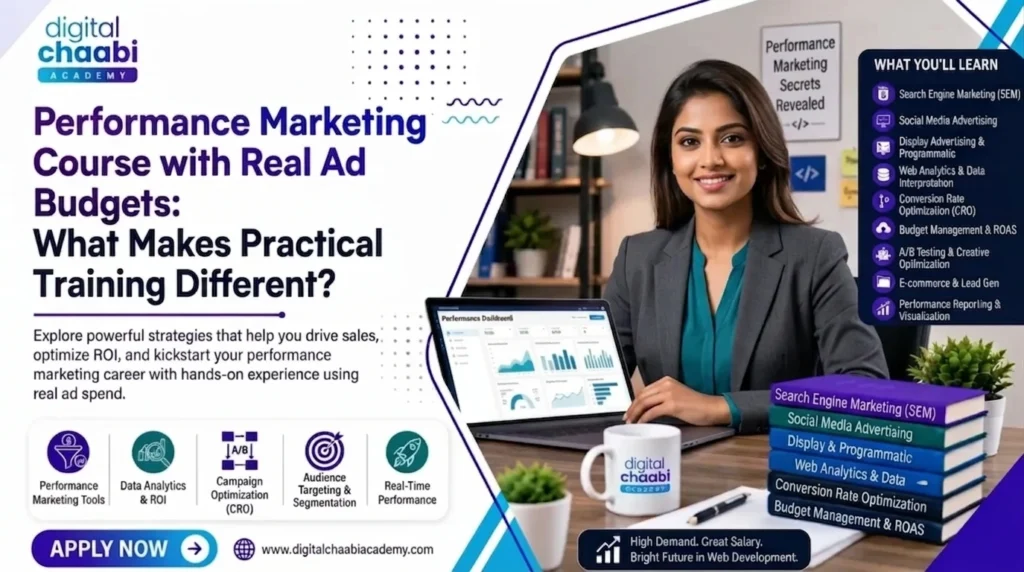 Performance Marketing Course with Real Ad Budgets