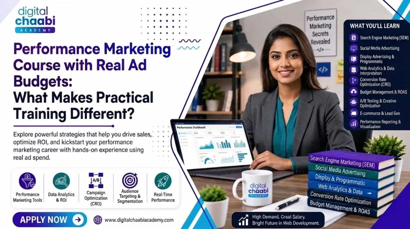 Performance Marketing Course with Real Ad Budgets