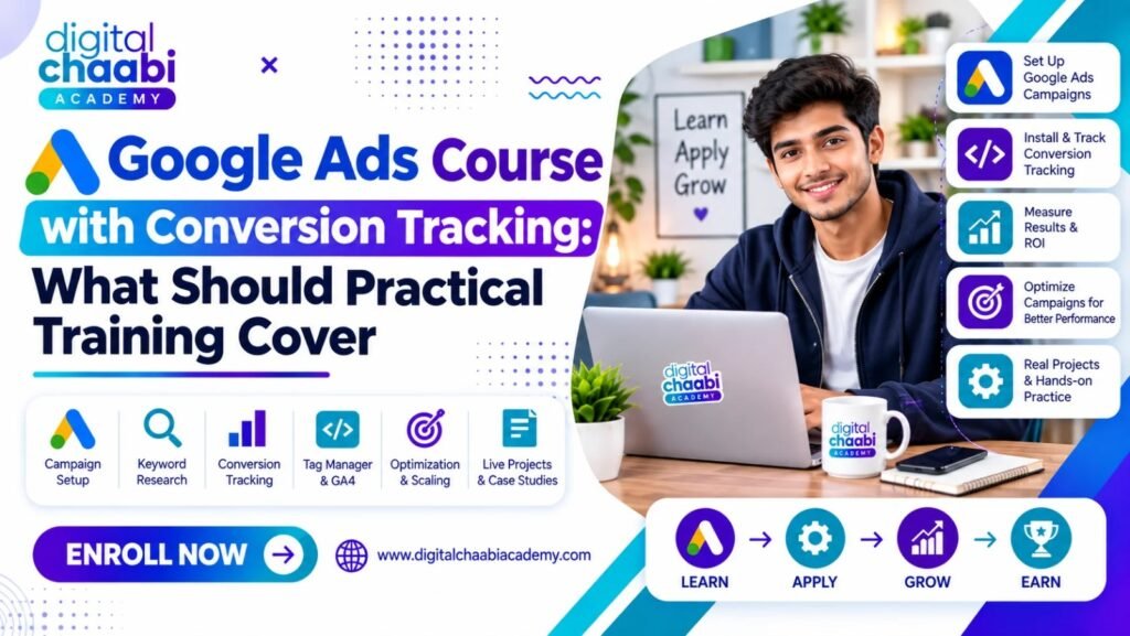 Google Ads Course with Conversion Tracking: What Should Practical Training Cover?