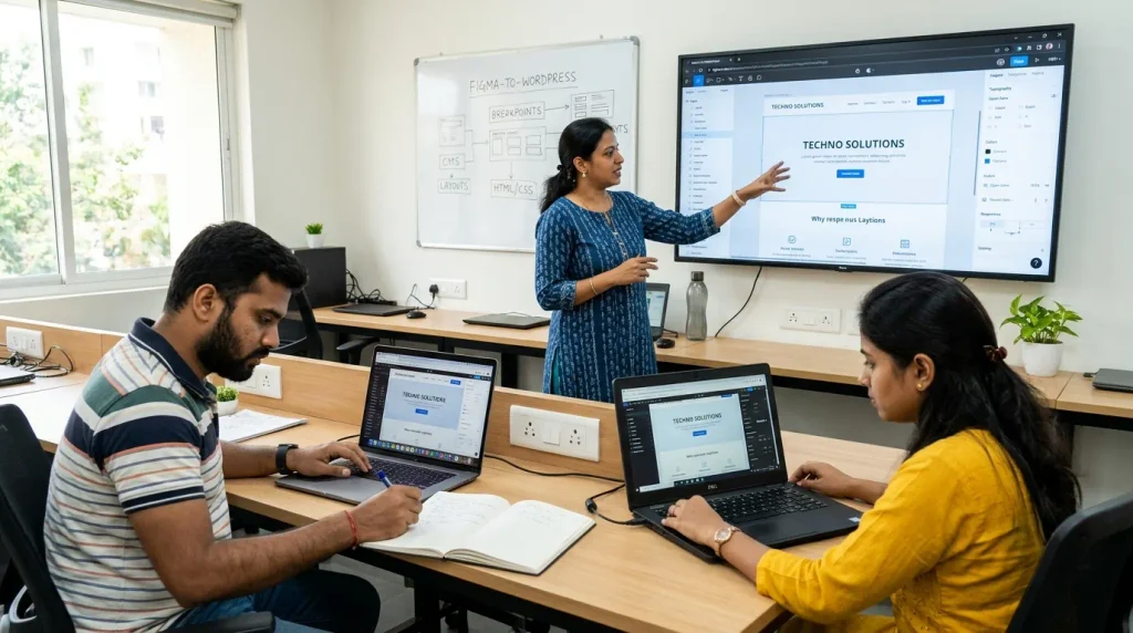 Skills You Build in Figma to WordPress Training
