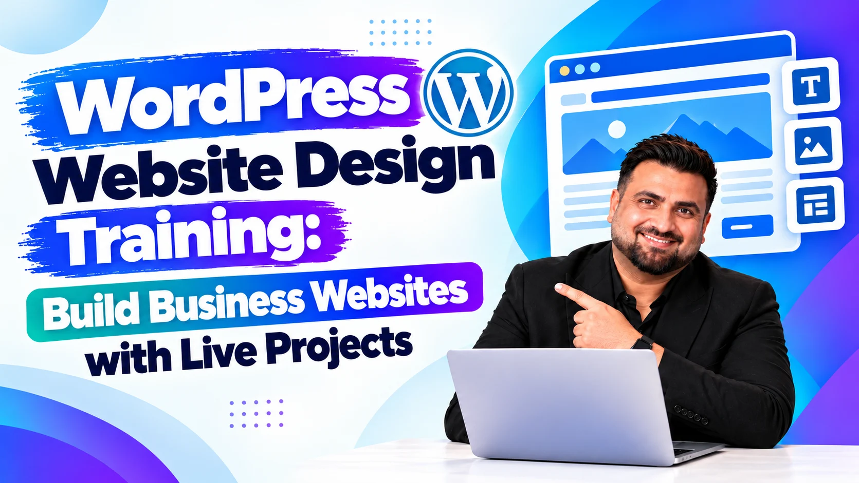 WordPress Website Design Training Build Business Websites with Live Projects